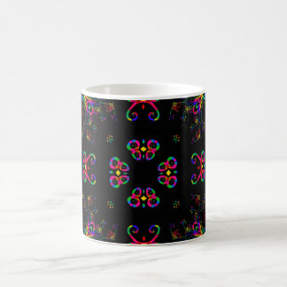 Tanzende Fiesta Blumen Kaffeetasse