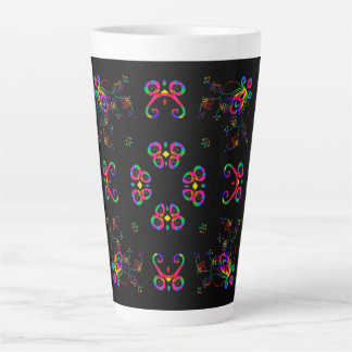 Tanzende Fiesta Blumen Milchtasse