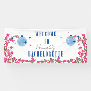 Tanzende Königin Blaue Fliese Bougainvillea Jungge Banner