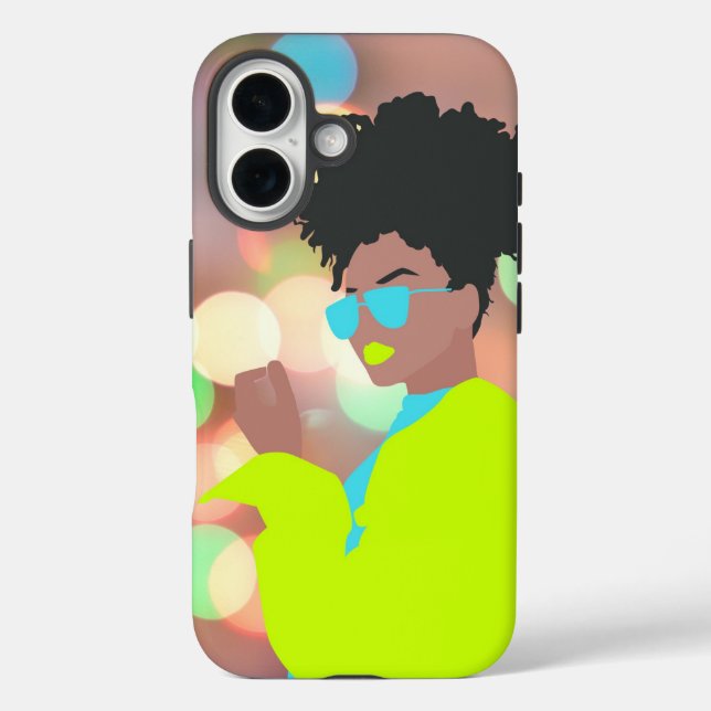 Tanzende Königin. iPhone 16 Hülle (Rückseite)
