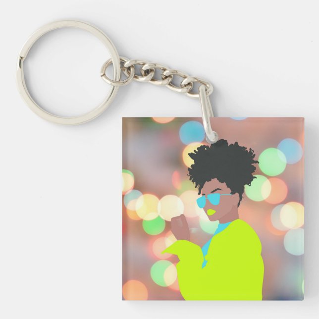 Tanzende Königin. Schlüsselanhänger (Vorderseite)