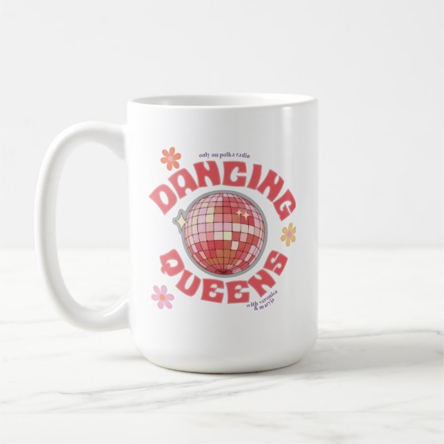 Tanzende Königinnen Tasse (Links)