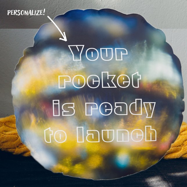 Tanzende kosmische Lichter werfen Kissen (Von Creator hochgeladen)