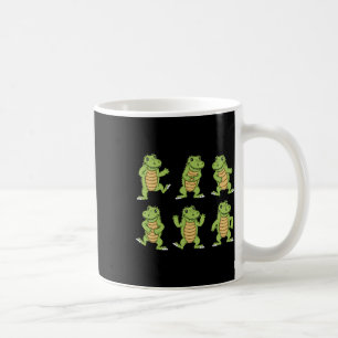 Tanzende Krokodile Kinder Alligator Lover Men Croc Kaffeetasse