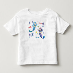Tanzende Meerjungfrauen Kleinkind T-shirt