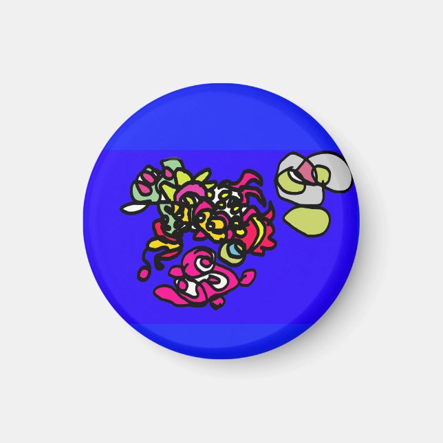 Tanzende Quallen  Magnet (Vorne)
