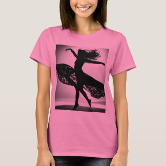 Tanzende Silhouette T-Shirt
