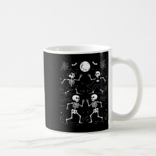 Tanzende Skelette Tanz Challenge Kinder Halloween Kaffeetasse