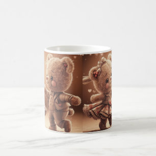 Tanzende Teddys Kaffeetasse