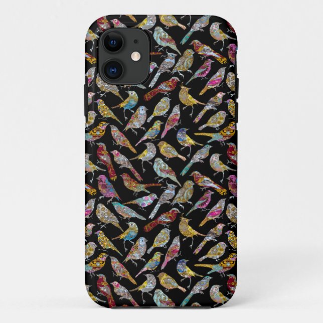 Tanzende Vögel X Elegance Case-Mate iPhone Hülle (Rückseite)