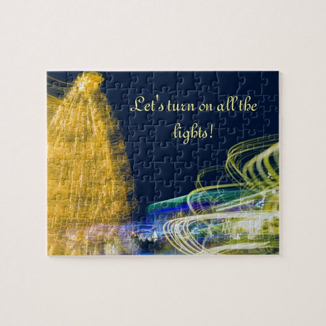 Tanzende Weihnachtslichter (Horizontal)