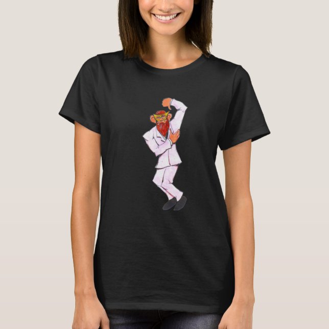 Tanzender Big Foot T-Shirt (Vorderseite)