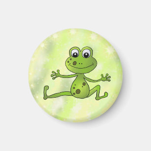 tanzender Frosch Magnet