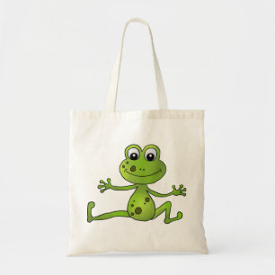 tanzender Frosch Tragetasche