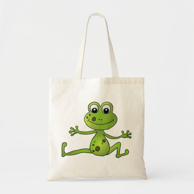 tanzender Frosch Tragetasche (Vorne)