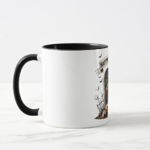 Tanzendes Skelett Halloween-Design Tasse