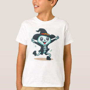 Tanzendes Skelett lustig T-Shirt
