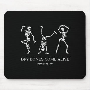 Tanzendes Skelett Trockene Knochen werden lebendig Mousepad