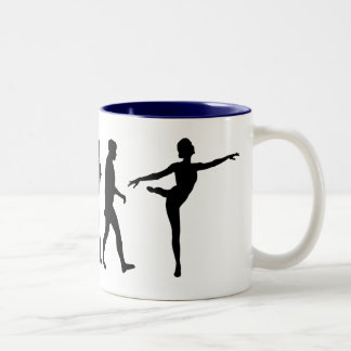 Tanzengeschenke für Ballett und moderne Tänzer Zweifarbige Tasse