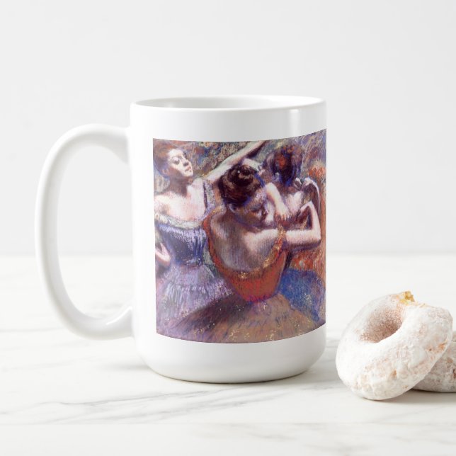 Tänzer 1899 Edgar Degas Kaffeetasse (Mit Donut)