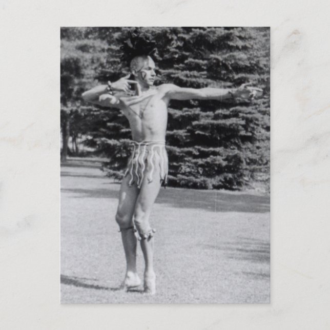 Tänzer, 1930er, postkarte (Vorderseite)