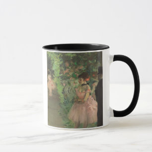 Tänzer-Bühne hinter dem Vorhang Edgar Degass , Tasse