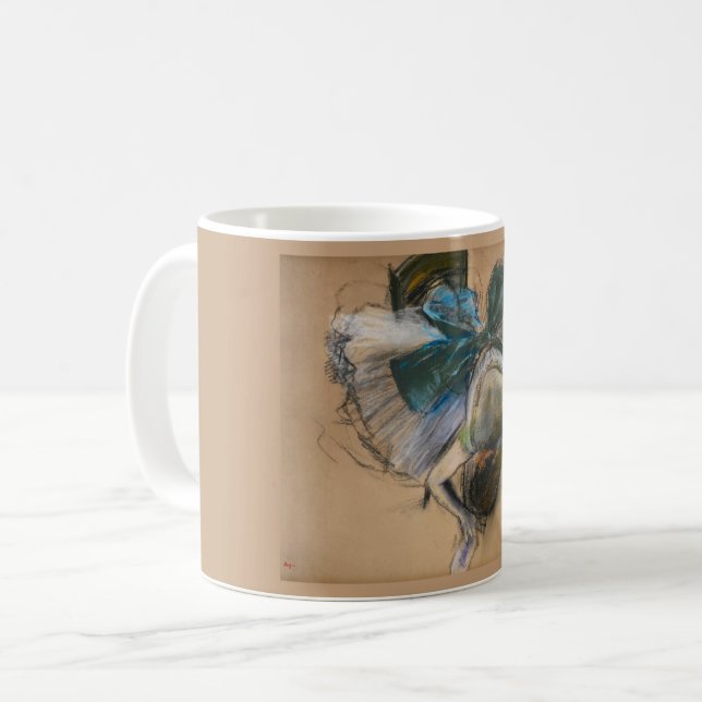 Tänzer, der seinen Slipper eingestellt hat - Edgar Kaffeetasse (Vorderseite Links)