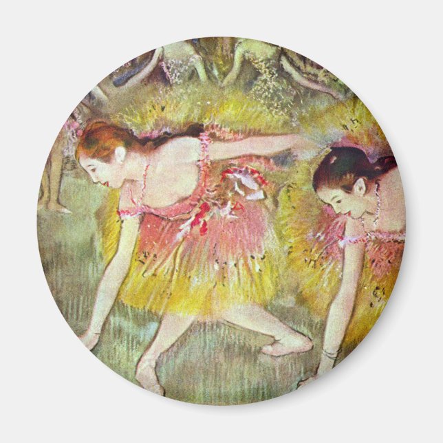 Tänzer, die von Edgar Degas heruntergehen, Ballett Magnet (Vorne)
