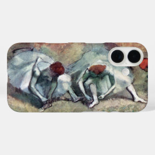 Tänzer, die von Edgar Degas ihre Schuhe schnappen title_seo2