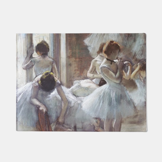 Tänzer Edgar Degas   Fußmatte (Vorderseite)
