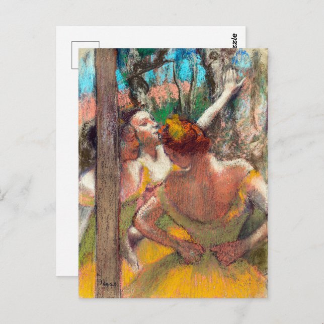 Tänzer | Edgar Degas | Postkarte (Vorne/Hinten)