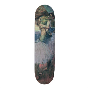 Tänzer Edgar Degass im Veilchen Skateboard