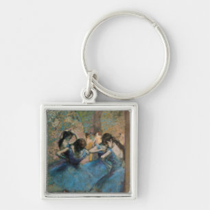 Tänzer Edgar Degass   in Blau, 1890 Schlüsselanhänger