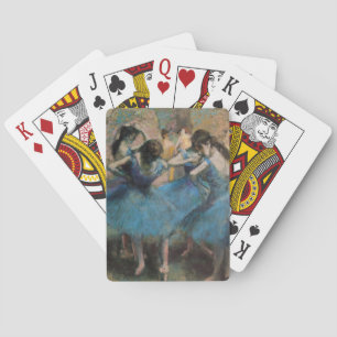 Tänzer Edgar Degass   in Blau, 1890 Spielkarten