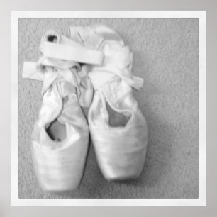 Tänzer En Pointe Foto Poster