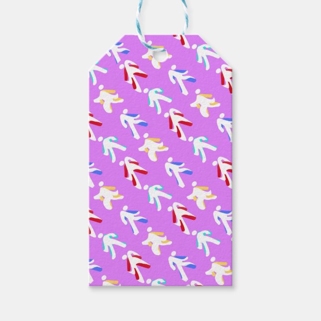 Tänzer Geschenkanhänger (Vorderseite)