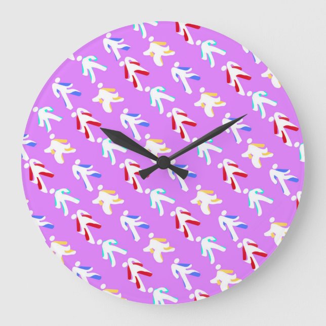 Tänzer Große Wanduhr (Vorderseite)