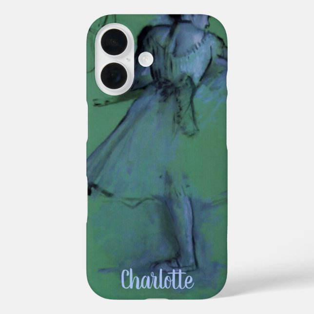 Tänzer im Barre von Edgar Degas, Ballettkunst iPhone 16 Hülle (Rückseite)