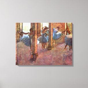 Tänzer im Foyer - Edgar Degas - 1887 Leinwanddruck