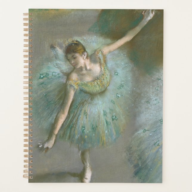 Tänzer in Green Edgar Degas Planer (Vorderseite)