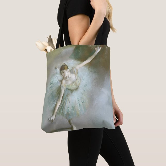 Tänzer in grünem Degas, Art Tasche (Von Nahem)