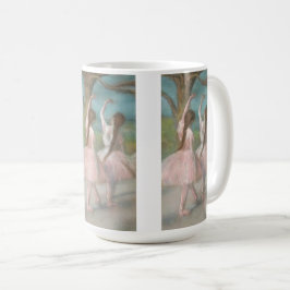 Tänzer in Pink Edgar Degas Kaffeetasse