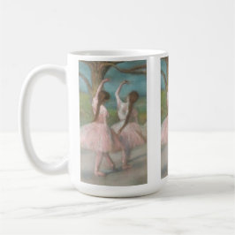 Tänzer in Pink Edgar Degas Kaffeetasse