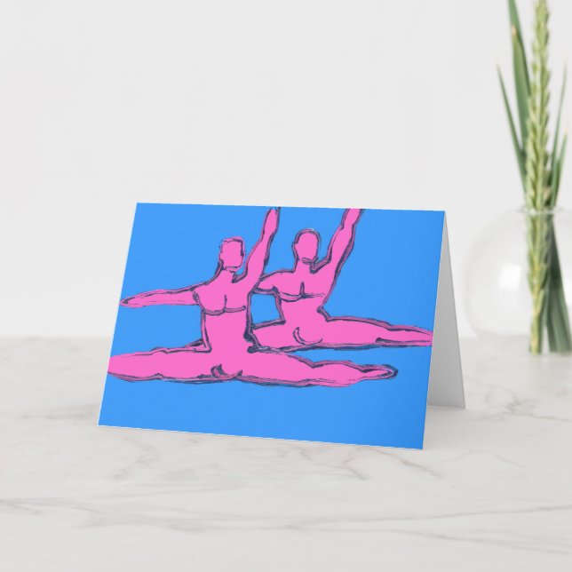 Tänzer Jete Duo Karte (Vorderseite)