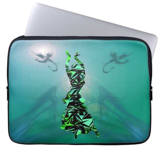 Tänzer *Jinx* Laptopschutzhülle (Vorderseite)