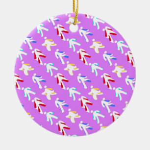 Tänzer Keramik Ornament