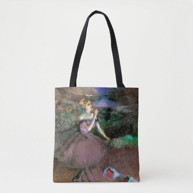 Tänzer mit Blumensträußen entgasen vorbei Tasche (Vorderseite)