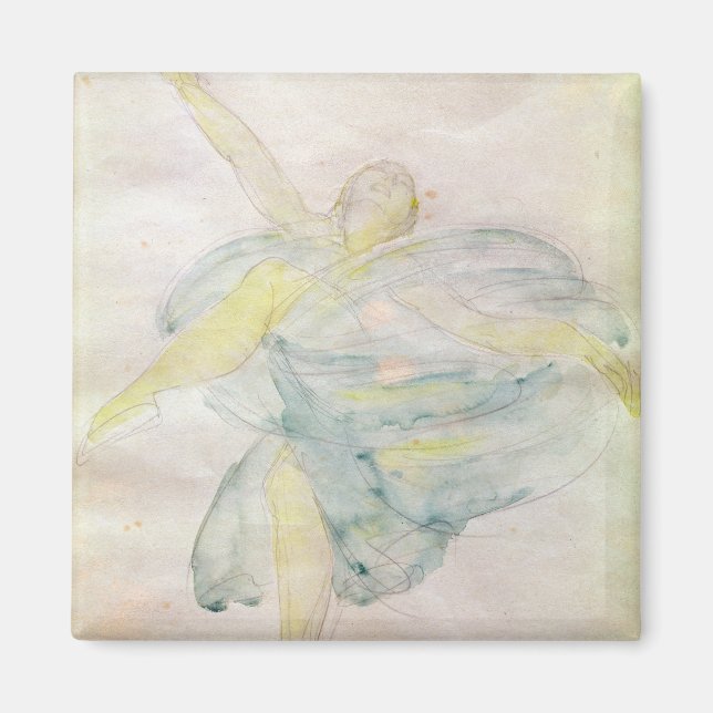 Tänzer mit Schleiern Magnet (Vorne)