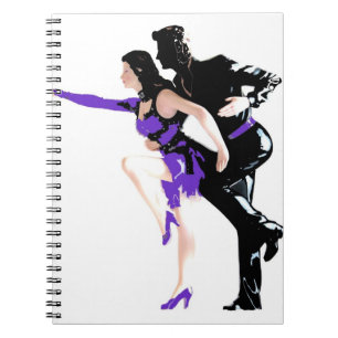 Tänzer Notizblock