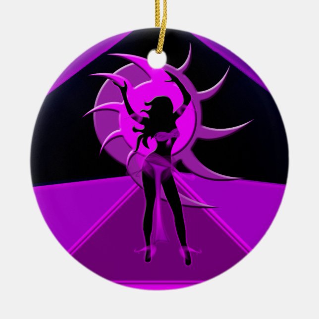 Tänzer *Onca* Keramikornament (Vorne)